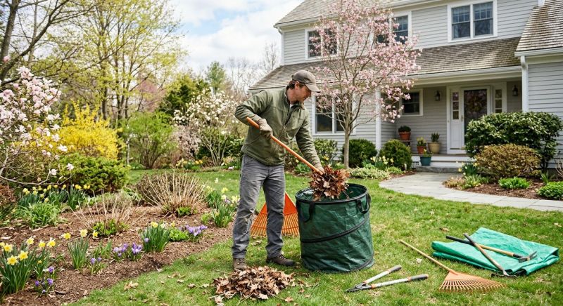 Lawn Clean Up Service